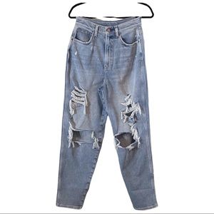 Arizona High waisted ripped jeans- 7